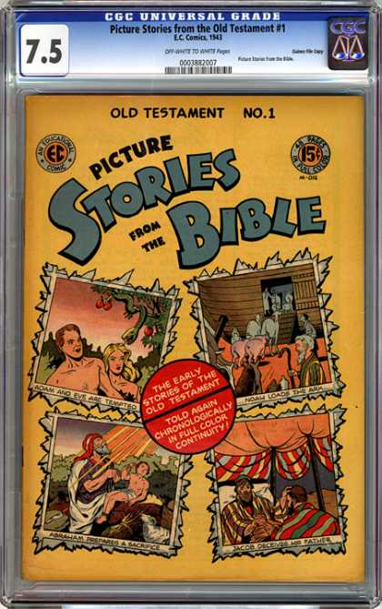 CGC Graded Comics - Picture Stories from the Old Testament #1 (CGC)