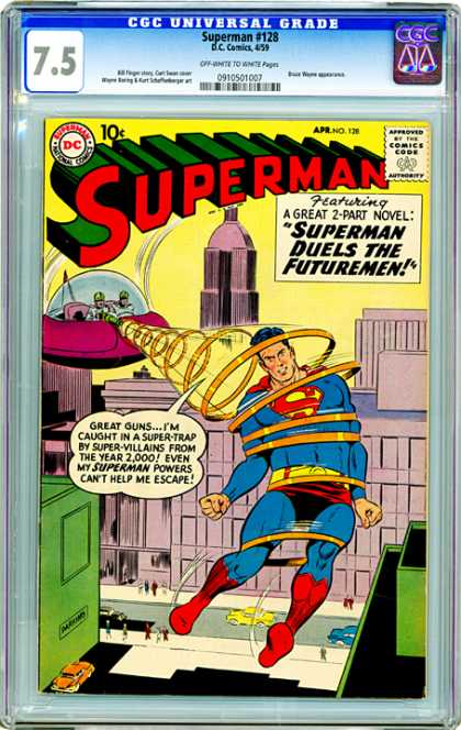 CGC Graded Comics - Superman #128 (CGC)