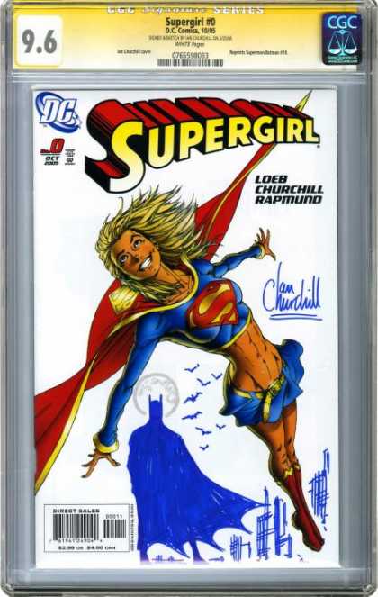 CGC Graded Comics - Supergirl #0 (CGC) - Batman - Supergirl - Blonde Hair - Red Boots - Mini Skirt