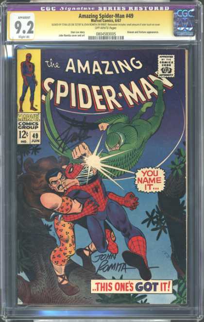 CGC Graded Comics - Amazing Spider-Man #49 (CGC)