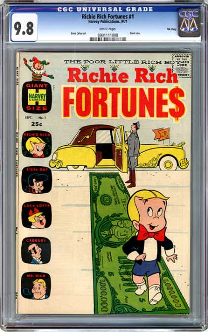 CGC Graded Comics - Richie Rich Fortunes #1 (CGC)