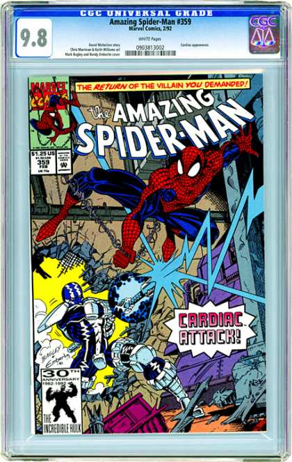 CGC Graded Comics - Amazing Spider-Man #359 (CGC)