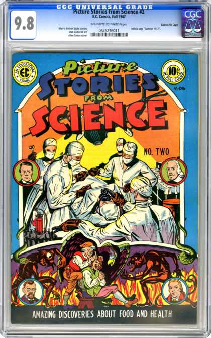 CGC Graded Comics - Picture Stories from Science #2 (CGC)