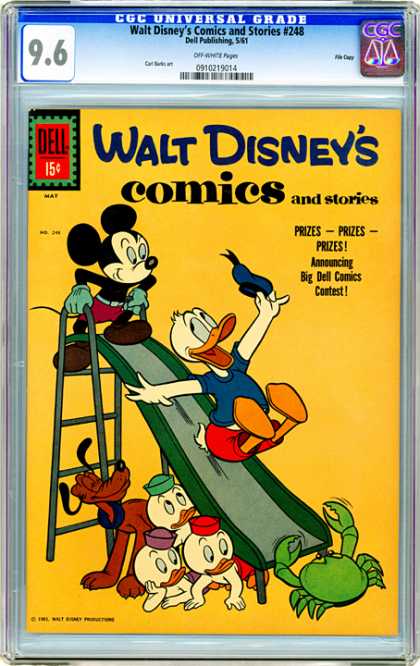 CGC Graded Comics - Walt Disney's Comics and Stories #248 (CGC)