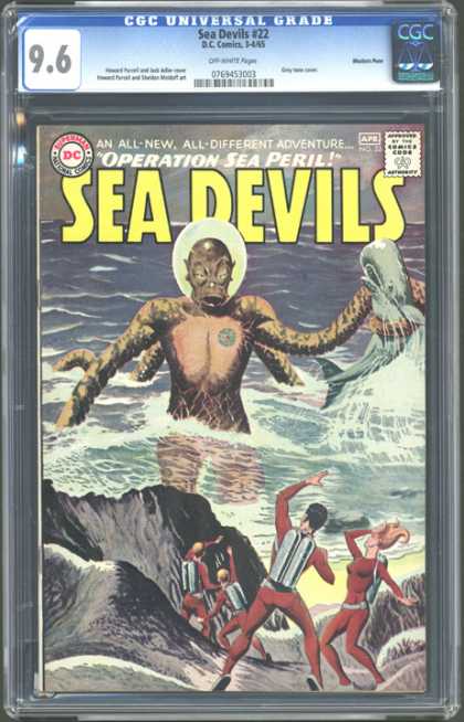 CGC Graded Comics - Sea Devils #22 (CGC)