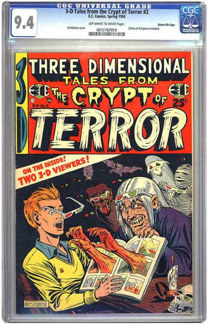 CGC Graded Comics - 3-D Tales from the Crypt of Terror #2 (CGC) - Asdcfa - Asdfc - Dscfcadsfc - Asdfcasdcf - Adsfas