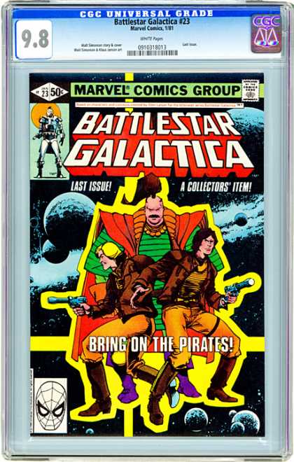 CGC Graded Comics - Battlestar Galactica #23 (CGC) - 23 - Battlestar Galactica - Marvel - Last Issue