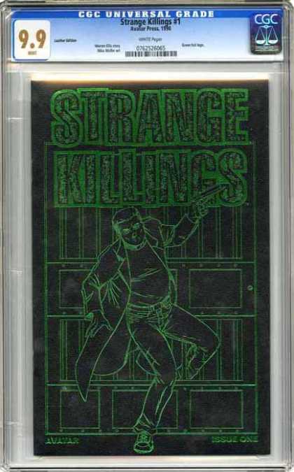 CGC Graded Comics - Strange Killings #1 (CGC) - Issue One - Etching - Gun - Man - Strange Killings