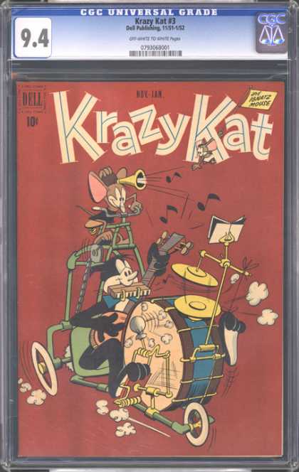 CGC Graded Comics - Krazy Kat #3 (CGC)