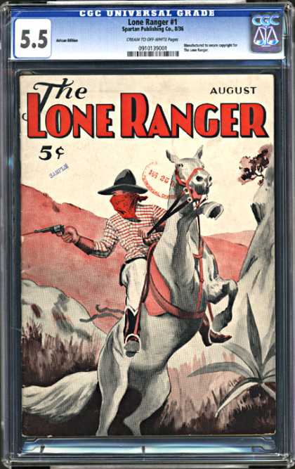 CGC Graded Comics - Lone Ranger #1 (CGC)