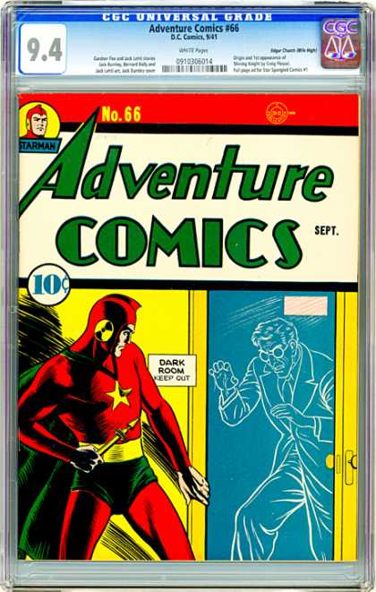 CGC Graded Comics - Adventure Comics #66 (CGC)