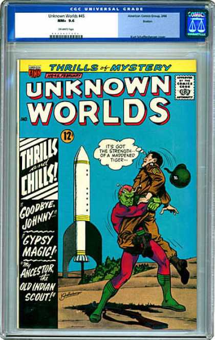 CGC Graded Comics - Unknown Worlds #45 (CGC)