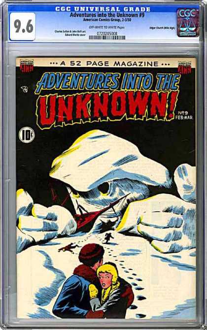CGC Graded Comics - Adventures into the Unknown #9 (CGC)