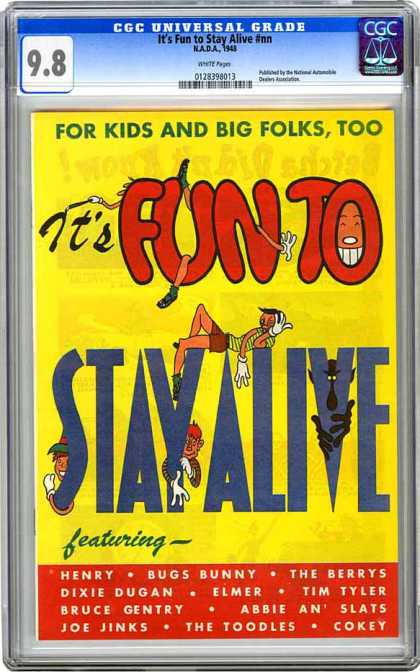 CGC Graded Comics - It's Fun to Stay Alive #nn (CGC) - Its Fun To Stay Alive - Henry - Bugs Bunny - Elmer - For Kids And Big Folks Too