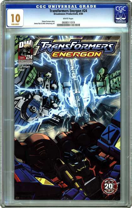 CGC Graded Comics - Transformers Energon #24 (CGC) - Transformers - Energon - 20th - 24 - Dw