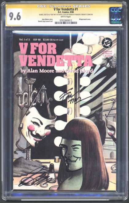 CGC Graded Comics - V for Vendetta #1 (CGC)