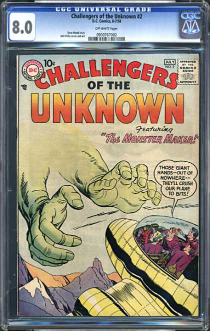 CGC Graded Comics - Challengers of the Unknown #2 (CGC)