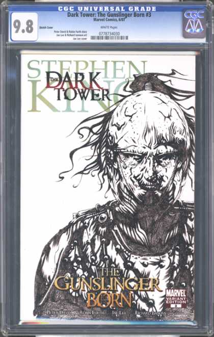 CGC Graded Comics - Dark Tower: The Gunslinger Born #3 (CGC) - 98 - Dark Tower The Gunslinger Born 3 - Marvel Comics - Stephen King - 778734030