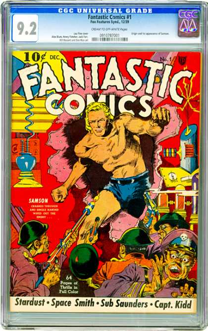 CGC Graded Comics - Fantastic Comics #1 (CGC)