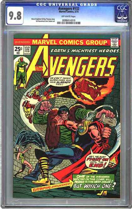 CGC Graded Comics - Avengers #132 (CGC)
