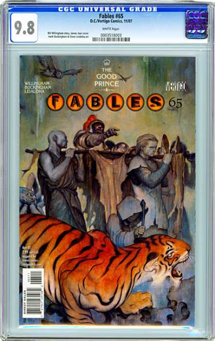 CGC Graded Comics - Fables #65 (CGC) - Willingham - Buckingham - Lejaloha - The Good Prince - Vertigo