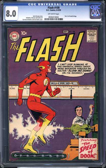 CGC Graded Comics - Flash #108 (CGC)