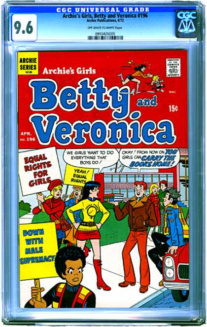 CGC Graded Comics - Archie's Girls, Betty and Veronica #196 (CGC)