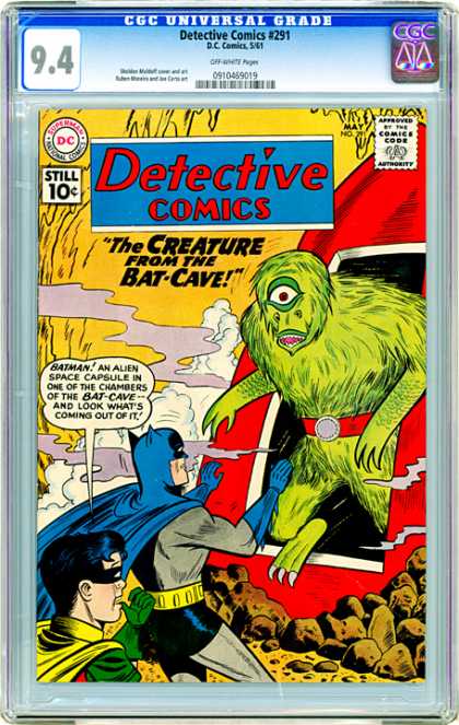 CGC Graded Comics - Detective Comics #291 (CGC)