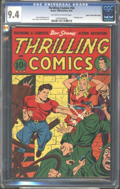 CGC Graded Comics - Thrilling Comics #54 (CGC)