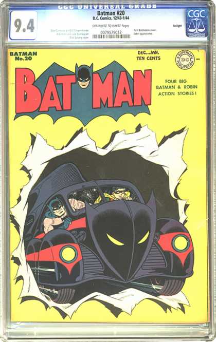 CGC Graded Comics - Batman #20 (CGC)