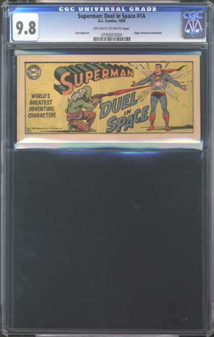 CGC Graded Comics - Superman: Duel in Space #1A (CGC) - Duel In Space - Gunfire - Worlds Greatest - 98 - Superman