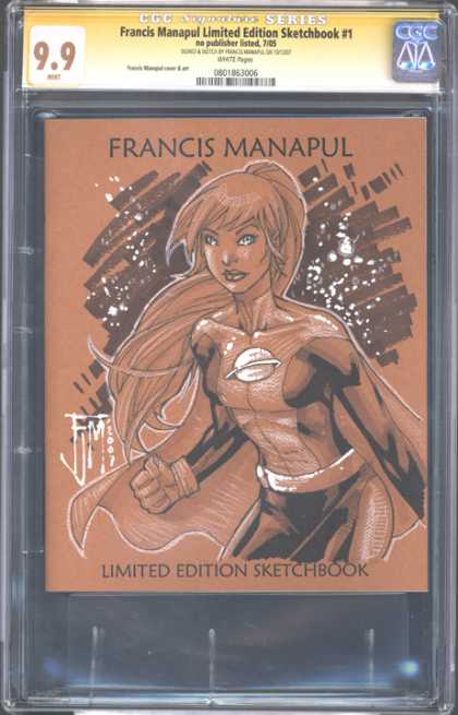 CGC Graded Comics - Francis Manapul Limited Edition Sketchbook #1 (CGC)