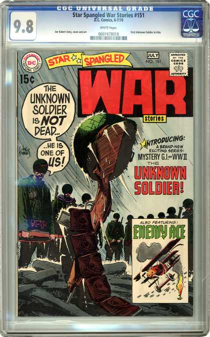 CGC Graded Comics - Star Spangled War Stories #151 (CGC)