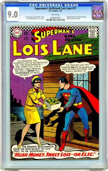 CGC Graded Comics - Superman's Girlfriend Lois Lane #71 (CGC)