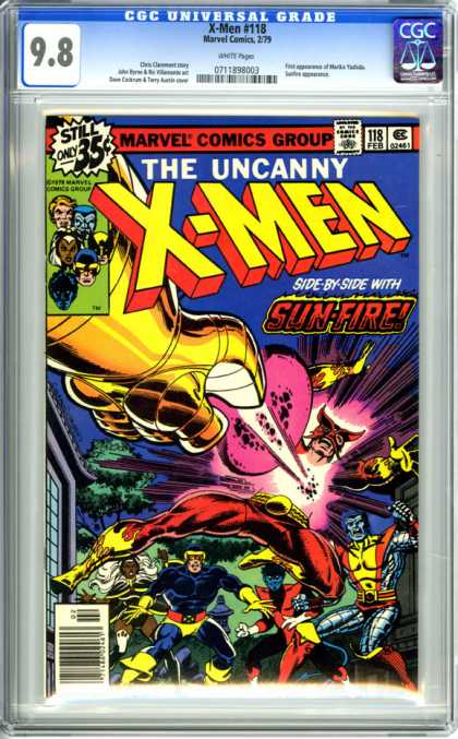 CGC Graded Comics - X-Men #118 (CGC) - Wolverine - Sun-fire - Gambit - Mutants - Team