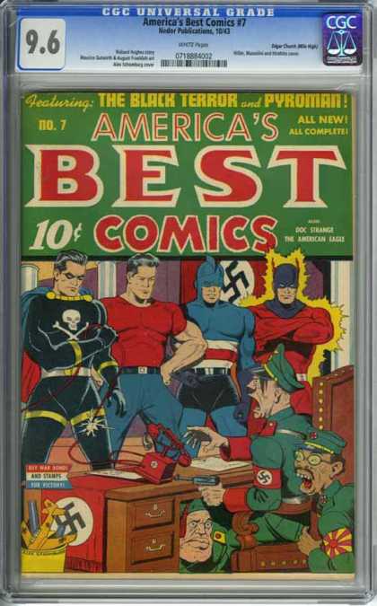 CGC Graded Comics - America's Best Comics #7 (CGC)