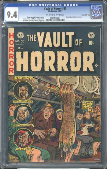 CGC Graded Comics - Vault of Horror #30 (CGC)
