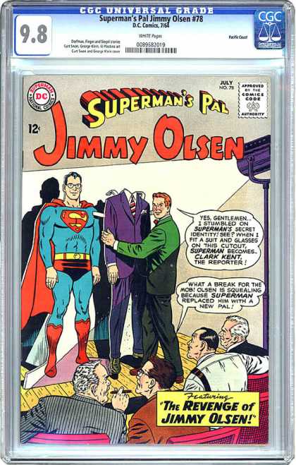 CGC Graded Comics - Superman's Pal Jimmy Olsen #78 (CGC)