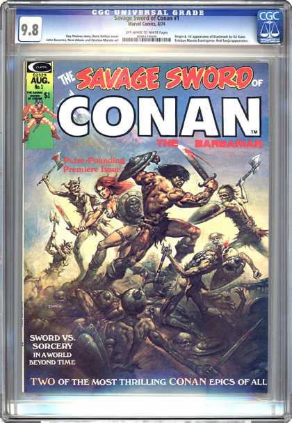 CGC Graded Comics - Savage Sword of Conan #1 (CGC)
