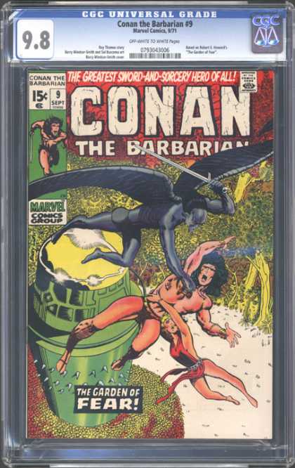 CGC Graded Comics - Conan the Barbarian #9 (CGC)