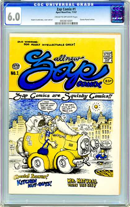 CGC Graded Comics - Zap Comix #1 (CGC)