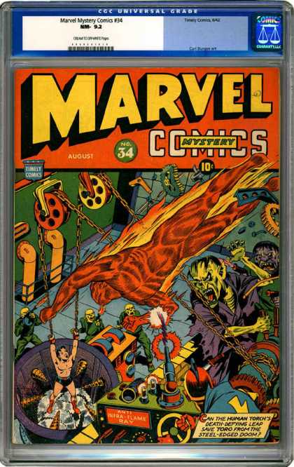 CGC Graded Comics - Marvel Mystery Comics #34 (CGC)