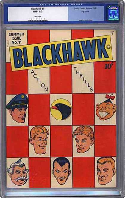 CGC Graded Comics - Blackhawk #11 (CGC)