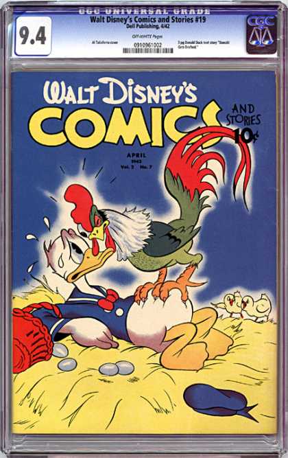 CGC Graded Comics - Walt Disney's Comics and Stories #19 (CGC)