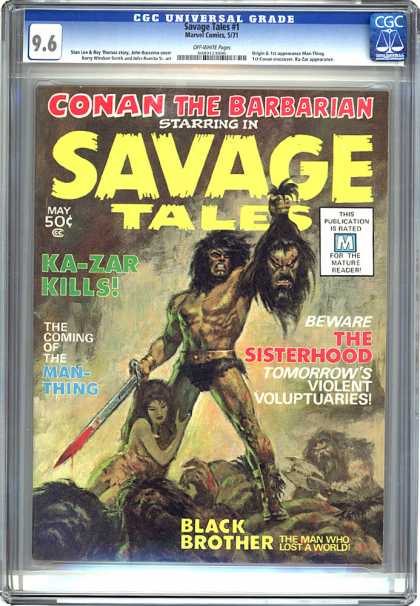 CGC Graded Comics - Savage Tales #1 (CGC)