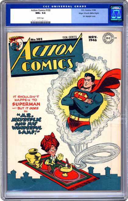 CGC Graded Comics - Action Comics #102 (CGC)