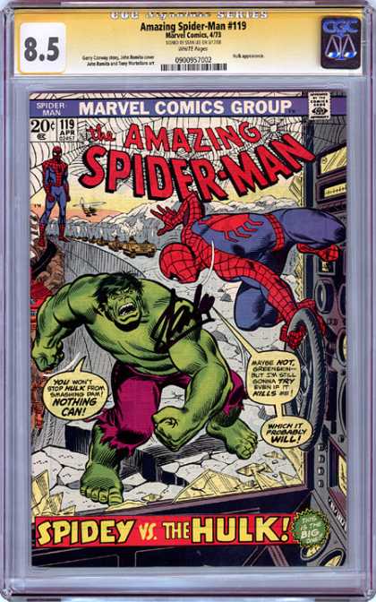 CGC Graded Comics - Amazing Spider-Man #119 (CGC)