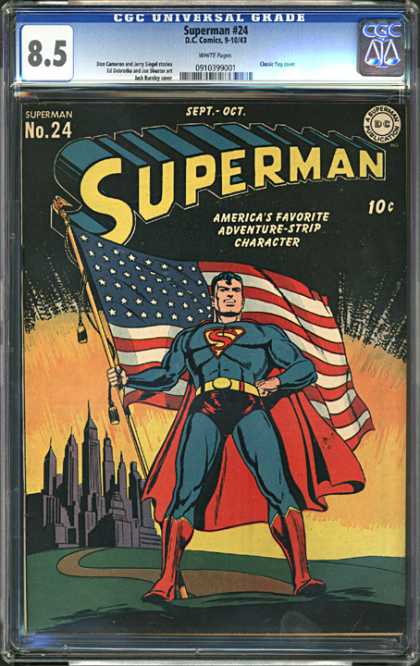 CGC Graded Comics - Superman #24 (CGC)