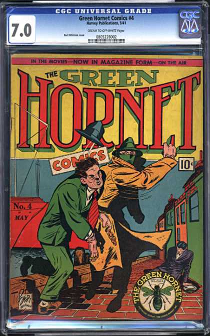 CGC Graded Comics - Green Hornet Comics #4 (CGC)