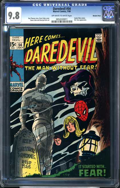 CGC Graded Comics - Daredevil #54 (CGC)